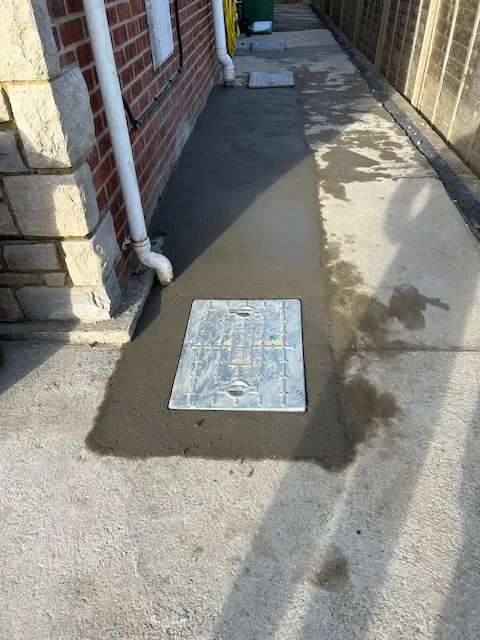 new drain cover installed